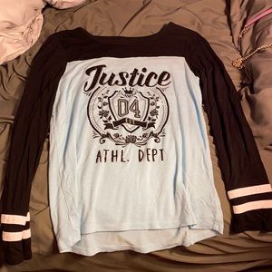 justice active long sleeve kids